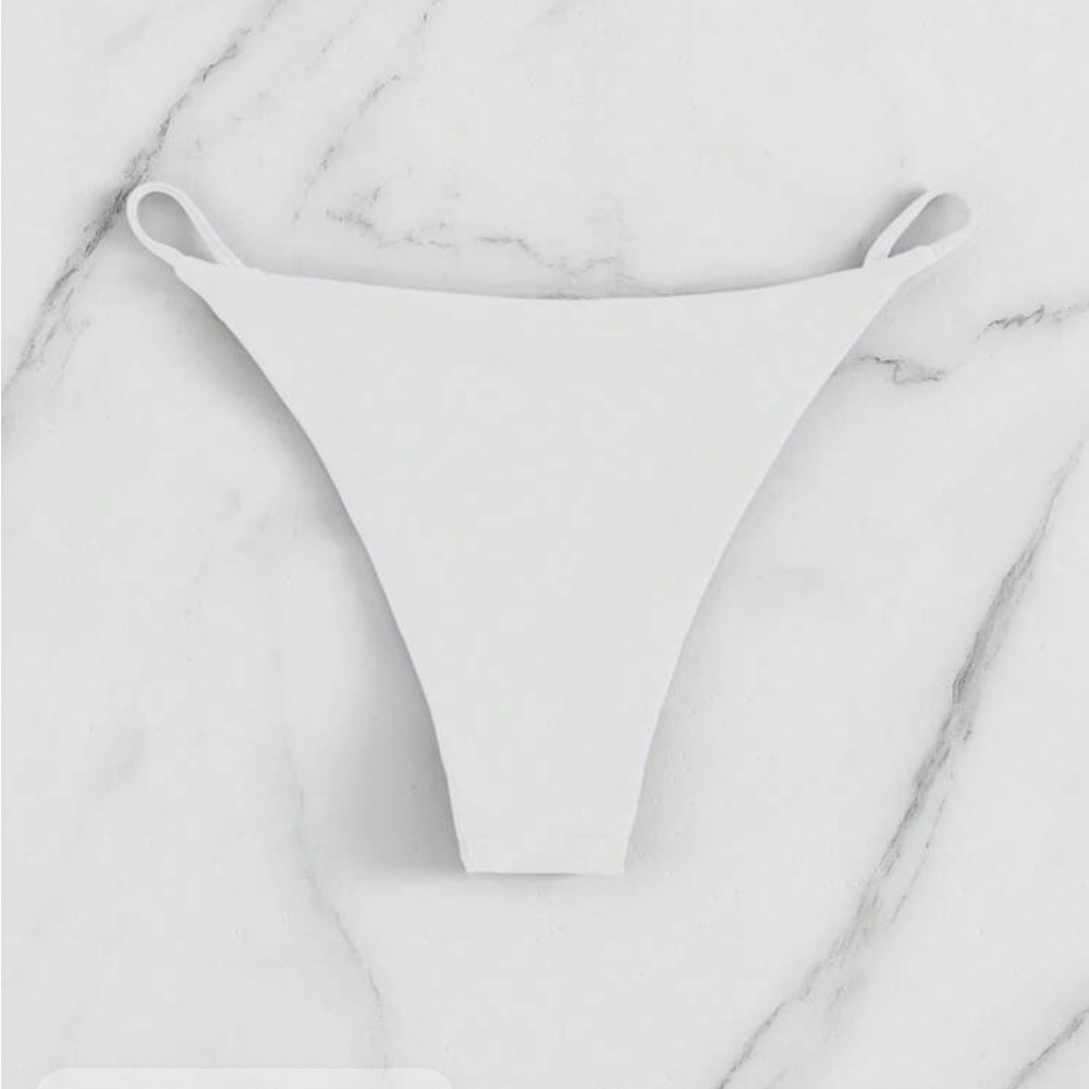White Bikini Bottom - Picture 2 of 3